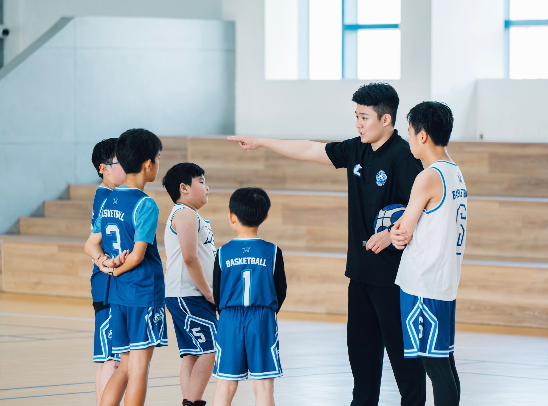 RE Basketball 訓練現場